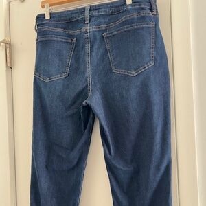 Not Your Daughters Jeans Womens Size 12 P Lift Tuck Technology Dark Denim Jeans